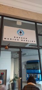 Entrée de l'espace Renault Truck