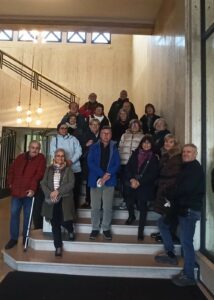 Adhérents présents lors de la visite de Renault Truck